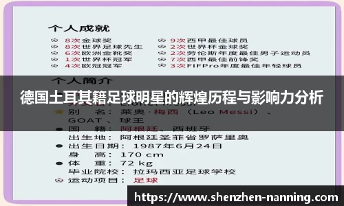 德国土耳其籍足球明星的辉煌历程与影响力分析